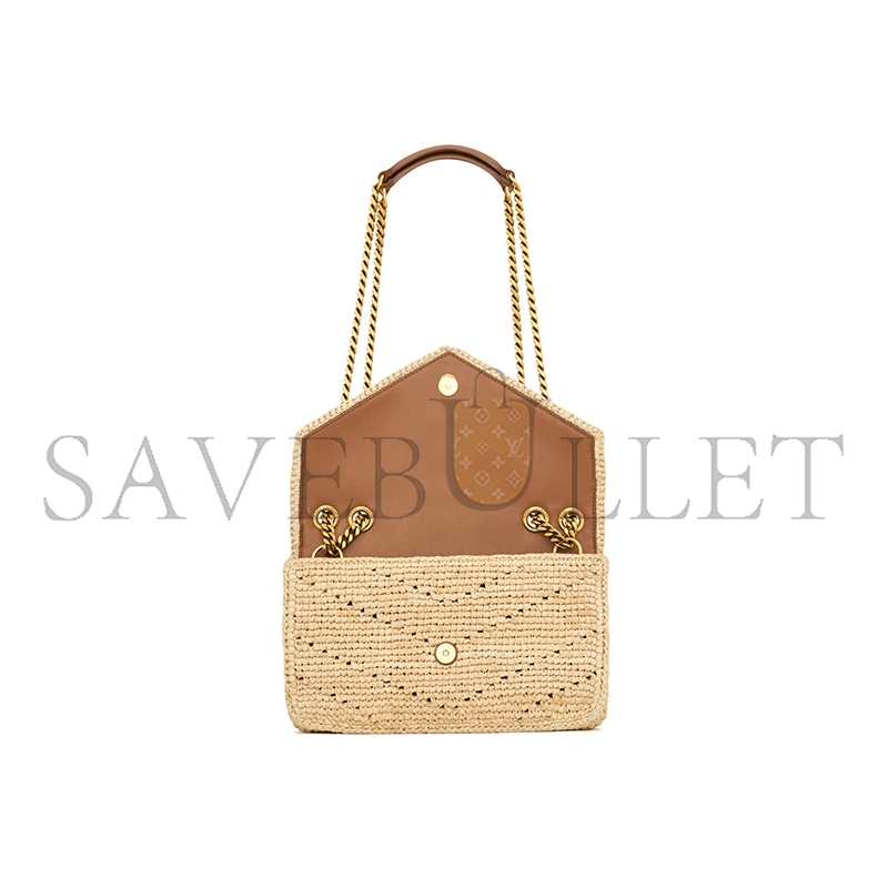 Y51 LOULOU SMALL IN RAFFIA 868579GAAFY2791 (24*14*6cm)